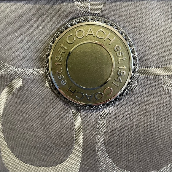 Coach gray purse - Picture 4 of 4